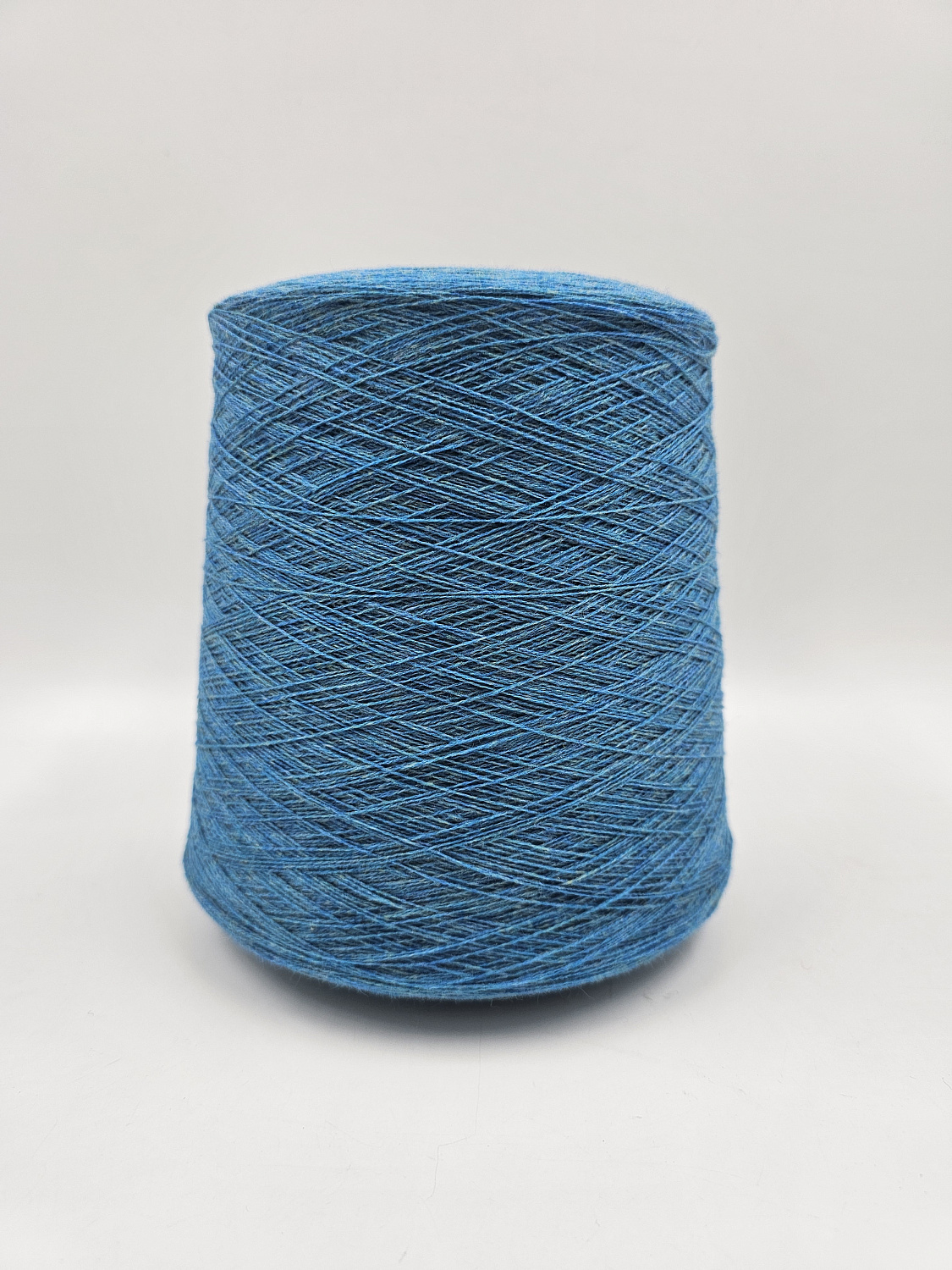 Пряжа Cashmere, Loro Piana, кашемир, цвет ярко-бирюзовый меланж